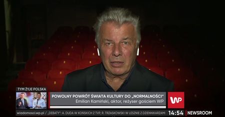 Emilian Kamiński o powrocie teatrów do pracy. Wciąż nie brakuje problemów