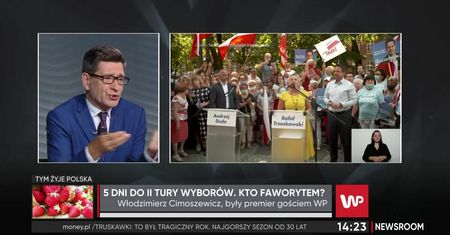 Wybory 2020. Włodzimierz Cimoszewicz porównał kandydatów. Mówi, kto ma "większe przymioty prezydenckie"