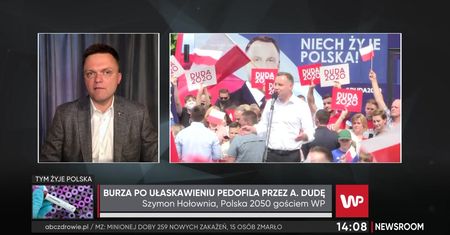 Wybory prezydenckie 2020. Szymon Hołownia: ostatnie dni kampanii to będzie rzeźnia bez opamiętania