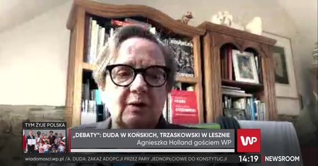 Agnieszka Holland o debacie prezydenckiej. "TVP robi ustawkę"