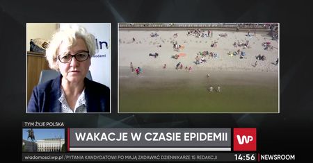 Na plaży w Mielnie nie ma wydzielonych stref. "Parawany pomagają stworzyć enklawy"