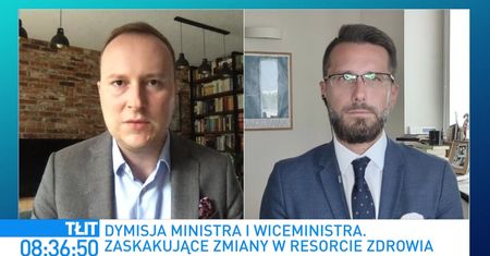 Dymisja Łukasza Szumowskiego. Radosław Fogiel pytany o reakcję prezesa PiS