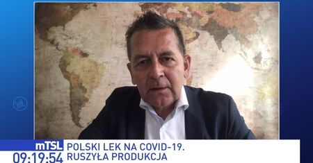 Polski lek na koronawirusa. Ampułki z jednej produkcji mogą wystarczyć dla tysiąca pacjentów