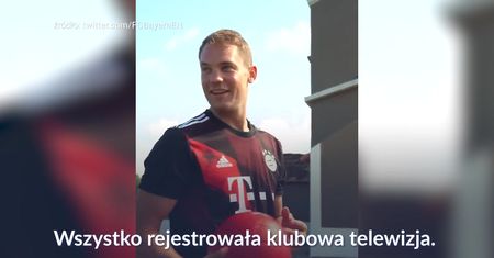 #dziejesiewsporcie: kapitalna sztuczka Manuela Neuera