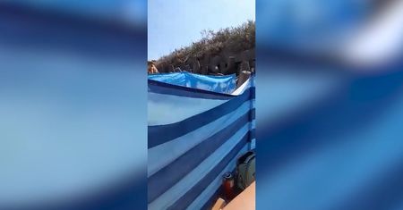 Awantura w Mielnie. Plażowicze ze Śląska zrobili imprezę na plaży