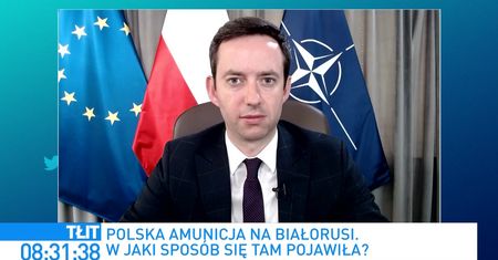 Białoruś. Łuska z napisem "Made in Poland". Wiceszef MON o "oczywistej prowokacji"