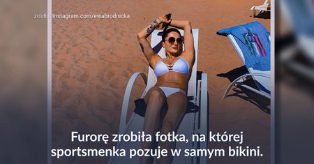 #dziejesiewsporcie: Ewa Brodnicka zachwyciła kibiców. Nowa stylizacja zrobiła furorę