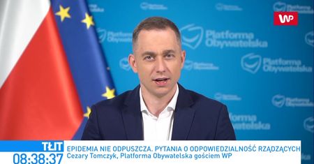 Koronawirus w Polsce. "Premier okłamał społeczeństwo". Cezary Tomczyk uderza też w Łukasza Szumowskiego