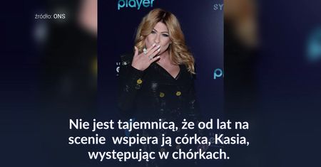 Beata Kozidrak wiele zawdzięcza rodzinie. Jedna z córek poszła w jej ślady