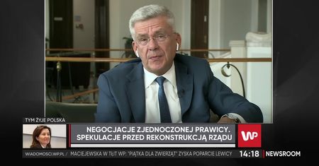 Stanisław Karczewski odpowiada Tomaszowi Grodzkiemu. "To odbijanie piłeczki od bałaganu w PO"