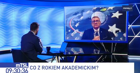 W pełni zdalny rok akademicki? "Zachęcam do powrotu do tego, co było przed pandemią"