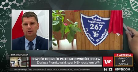 Minister edukacji Dariusz Piontkowski odpowiada na pytania internautów WP