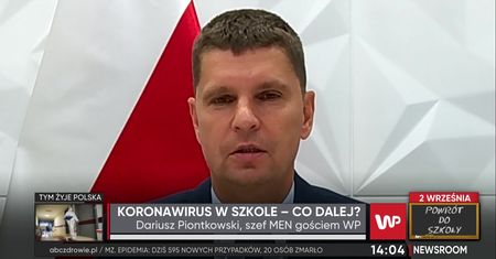 Powrót do szkoły. Dariusz Piontkowski o zakażeniach wśród nauczycieli