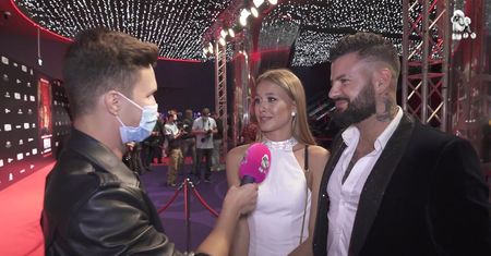 Wojtek Gola debiutuje z Patrycją na ściance