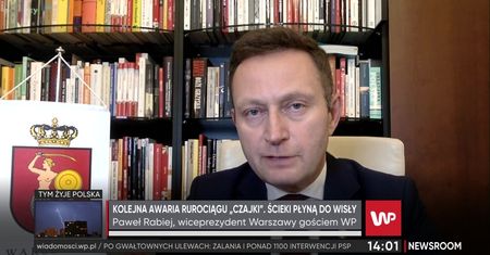 Oczyszczalnia "Czajka". Paweł Rabiej o wizycie ekspertów. "Na czas ich sprawdzania wszystko było w porządku"