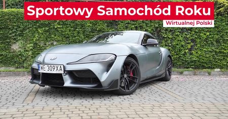 Toyota Supra - Sportowy Samochód Roku Wirtualnej Polski 2020 - prezentacja zwycięzcy
