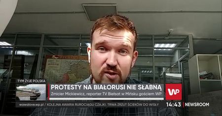 Białoruś. Zmicier Mickiewicz: Aleksander Łukaszenka się boi. Ludzie patrzą na niego, jak na śmiesznego dziada