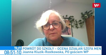 Pierwszy dzień szkoły. Joanna Kluzik-Rostkowska krytycznie ocenia Dariusza Piontkowskiego