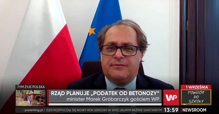 Podatek od deszczu. Gróbarczyk: chcemy walczyć z suszą, ale to parlament zdecyduje