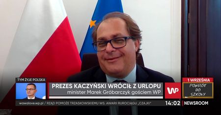 Jarosław Kaczyński żeglarzem? Minister Marek Gróbarczyk: Lubi popływać