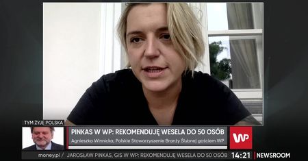 Koronawirus i wesela. Agnieszka Winnicka o bezpieczeństwie i zmianach limitu gości