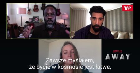 "Rozłąka" Netfliksa. Aktorzy zdradzają, jak wyglądało kręcenie scen "w kosmosie"