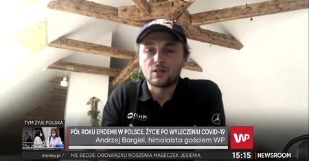 Andrzej Bargiel o zakażeniu koronawirusem. "Niektórzy myślą, że to fikcja, ale ten wirus dotyczy każdego. "