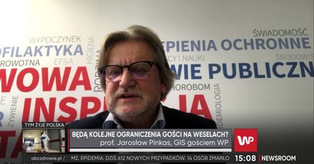 Będą zmiany w zasadach organizacji wesel. Prof. Pinkas mówi o planach Głównego Inspektoratu Sanitarnego