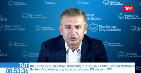 Sprawa Joanny Lichockiej. Bartosz Arłukowicz: jesteś z tej ferajny, to wolno ci wszystko