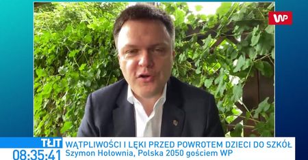 Powrót do szkoły. Szymon Hołownia: prezydent powinien wezwać na dywanik ministra Piontkowskiego