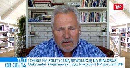 Białoruś. Aleksander Kwaśniewski doradza telefon do Trumpa