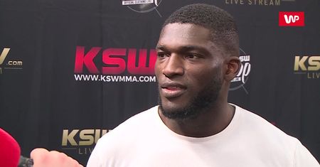 MMA. KSW 54. Izu Ugonoh pewny siebie przed debiutem. "Nigdy nie bałem się wyzwań"