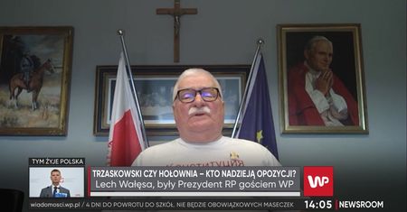 Lech Wałęsa o opozycji: "Ich argumenty są fatalne"