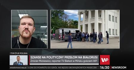 Białoruś. Zmicier Mickiewicz: Naród białoruski zobaczył, że siła jest po jego stronie