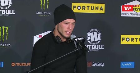 KSW 57. Roman Szymański przed walką o mistrzostwo KSW. "Do Ziółkowskiego dochodzi, że przegra"