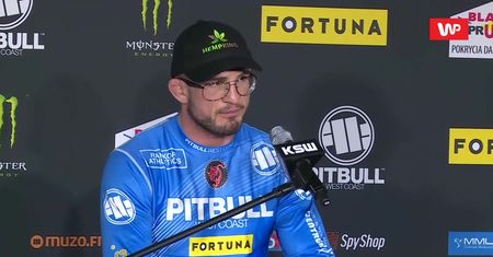 KSW 57. Mańkowski nie wytrzymał po pytaniu od dziennikarza. "Ty wiesz, jak wkurzyć ludzi"