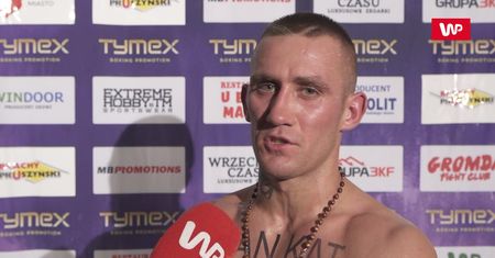 Boks. Tomasz Nowicki po zwycięstwie na gali Tymex Boxing Night 15. "Nie czuję się bardzo podekscytowany"