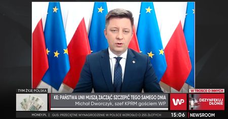Michał Dworczyk o tym, kiedy w Polsce zaczną się szczepienia