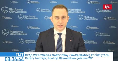 Nowe obostrzenia. Złośliwy wpis Donalda Tuska. Cezary Tomczyk komentuje