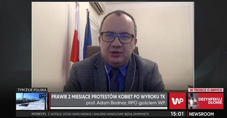Adam Bodnar o strajkach. "Policja musi być rozliczona"