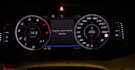 Cupra Ateca 2.0 TSI 300 KM (AT) - acceleration 0-100 km/h