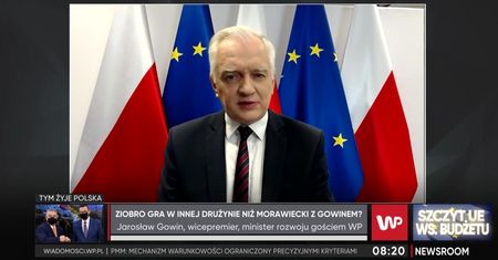 Szczyt UE. Jarosław Gowin o wpisie Zbigniewa Ziobry. "Ocena jaskrawo nietrafna"