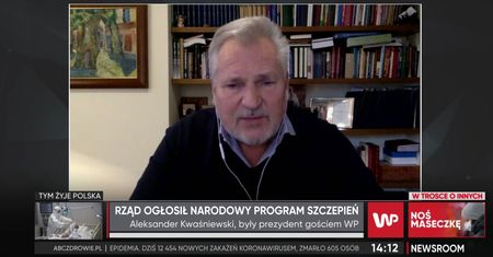 Aleksander Kwaśniewski zaszczepi się na COVID-19? Jest odpowiedź byłego prezydenta