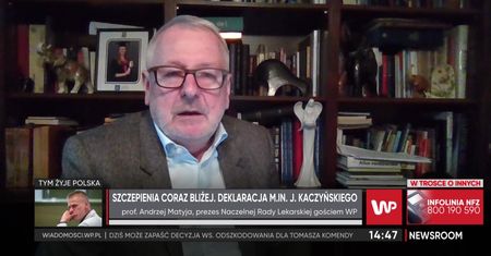 Koronawirus w Polsce. Prof. Matyja o szczepieniach. "Nie wolno nam słuchać szamanów" (WIDEO)