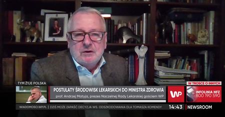 Czy lekarze będą strajkować? Prof. Andrzej Matyja mówi o postulatach medyków (WIDEO)