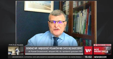 Dr Grzesiowski o tym, że szczepionka nie może dać skutków ubocznych po latach.