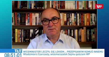 Amantadyna - lek na COVID? Włodzimierz Czarzasty o wyznaniu Marcina Warchoła: to jest głupota