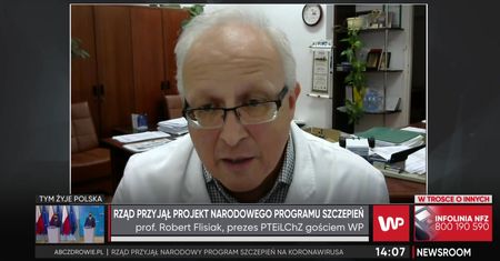 Szczepionka na koronawirusa. Prof. Robert Flisiak o powikłaniach po szczepieniu (WIDEO)