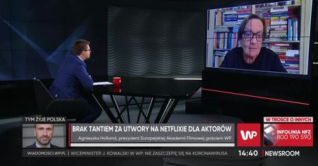 Polscy aktorzy na Netflixie, ale bez tantiem. Agnieszka Holland komentuje