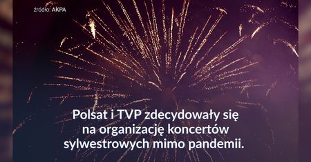Tak będzie wyglądał sylwester w telewizji